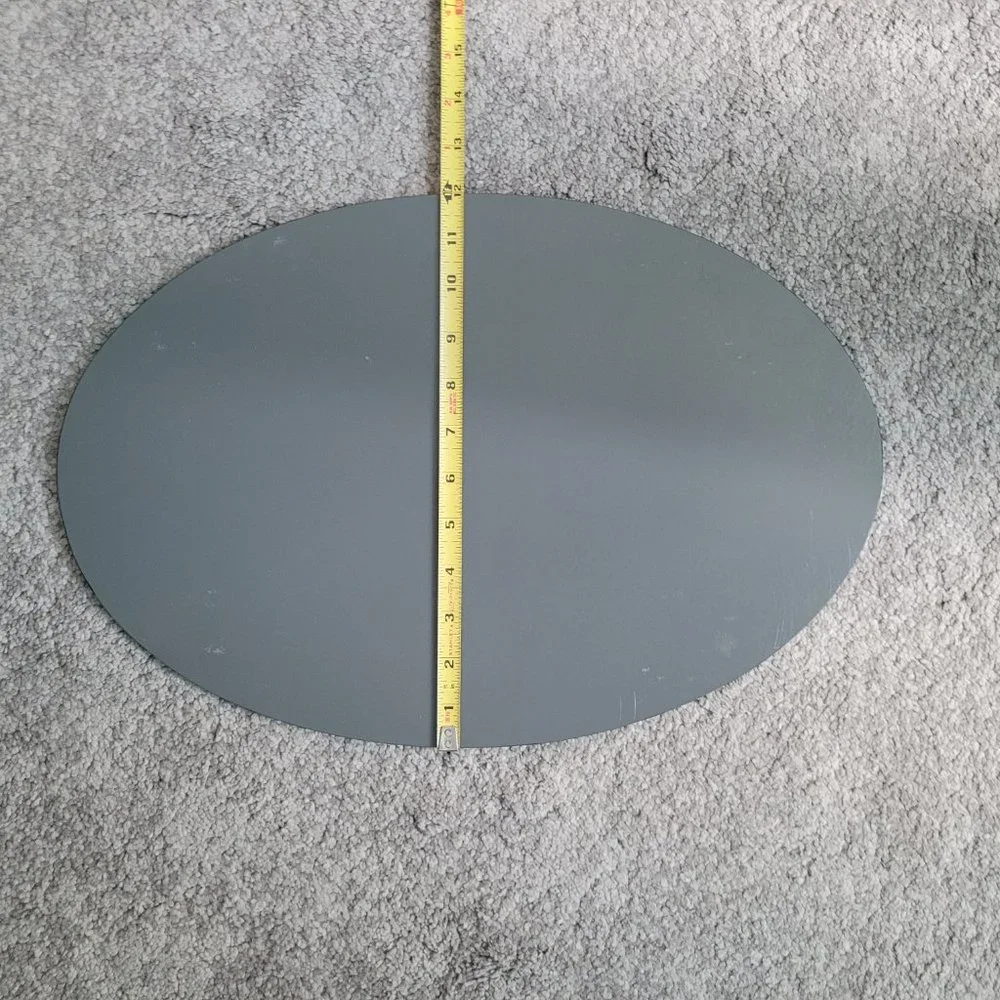 LAST ONE Oval Wall Mirror with Hardware 18